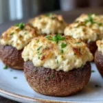 Best Christmas Stuffed Mushrooms