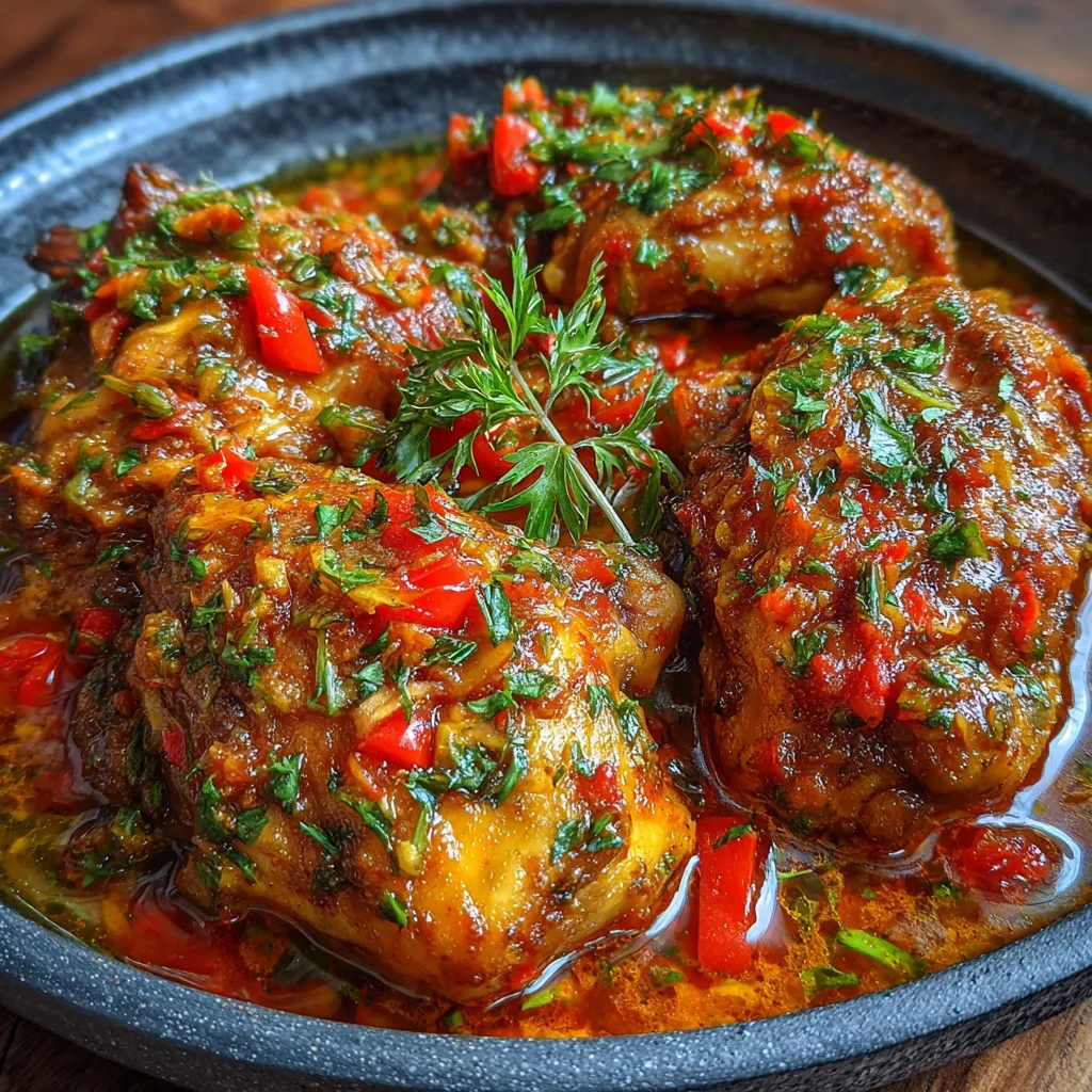 Spicy Nigerian Chicken Stew