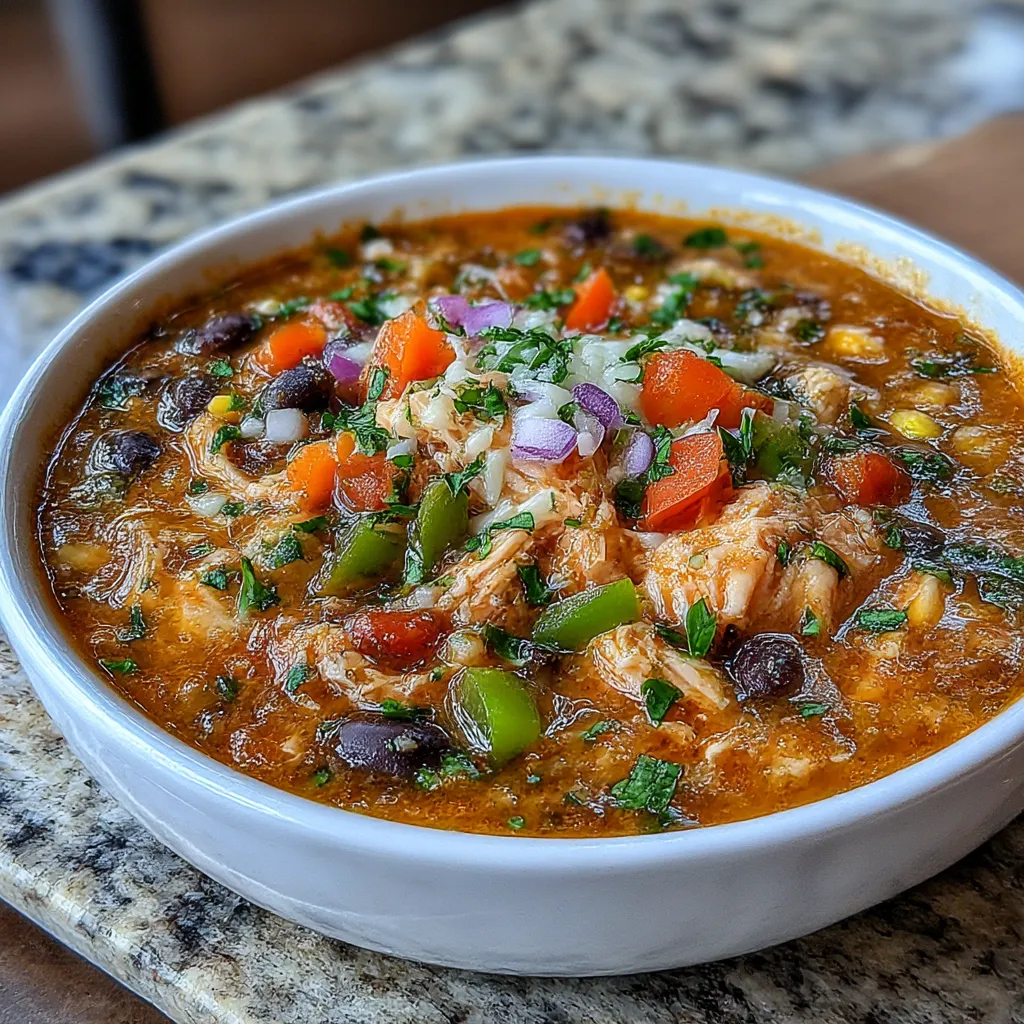Chicken Enchilada Soup