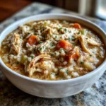 Creamy Chicken and Rice Soup