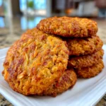 Healthy Carrot Cake Oatmeal Cookies