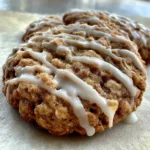 Iced Oatmeal Cookies