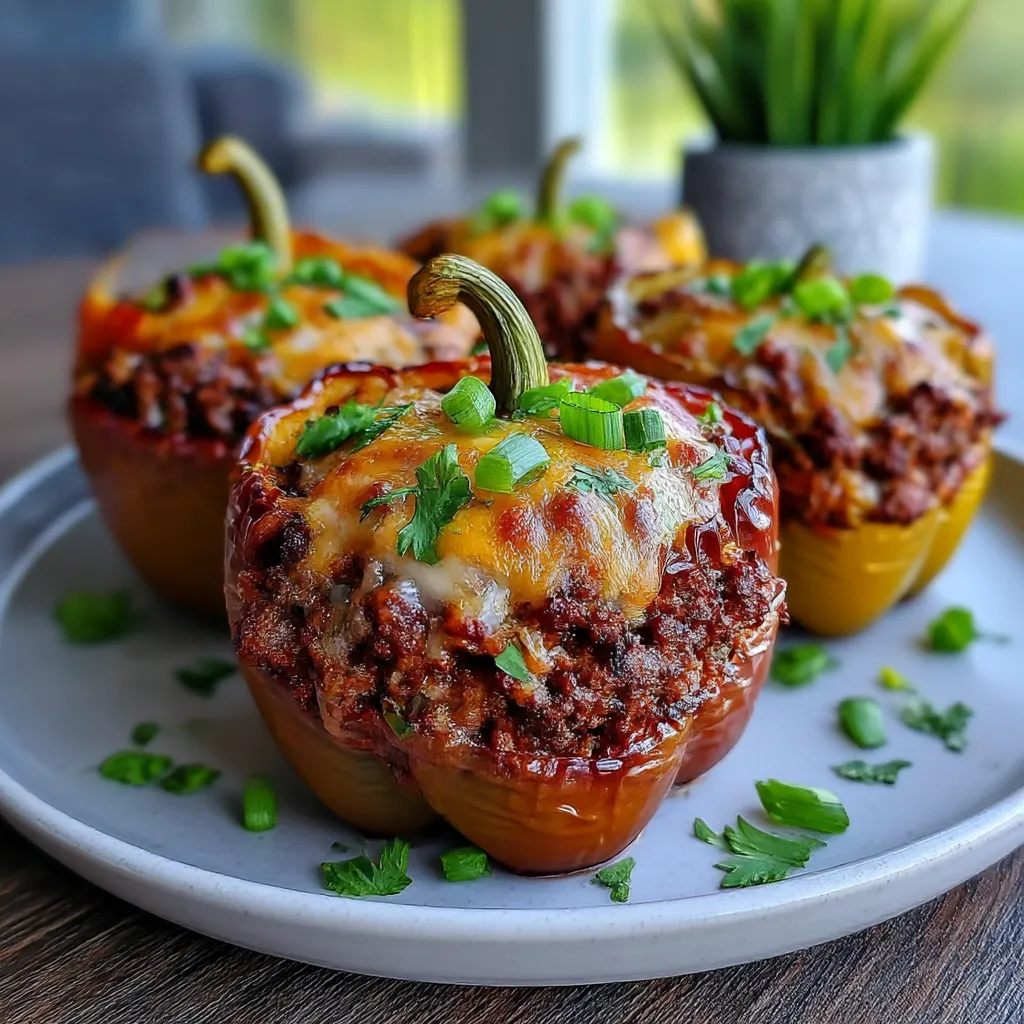 Keto Stuffed Bell Peppers