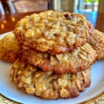 Low Sugar Applesauce Oatmeal Cookies