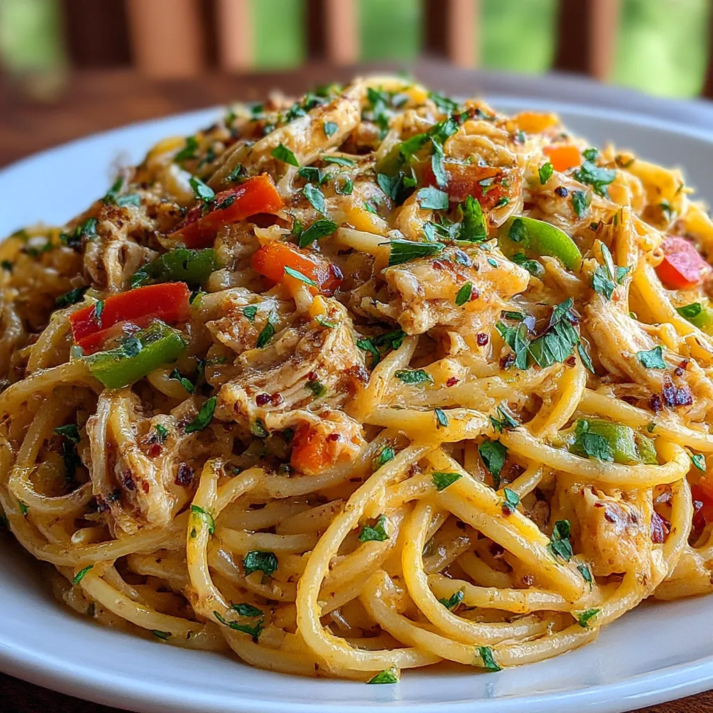 Monterey Chicken Spaghetti