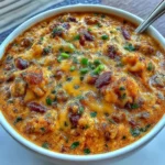 Queso Keto Taco Soup