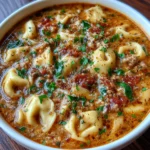 Sausage and Tortellini Soup