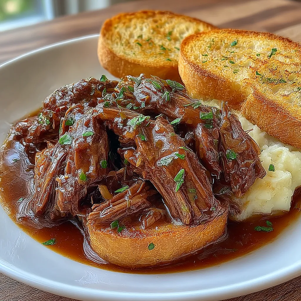 Slow Cooker Beef Manhattan