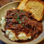 Slow Cooker Beef Manhattan