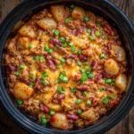 Slow Cooker Cowboy Casserole
