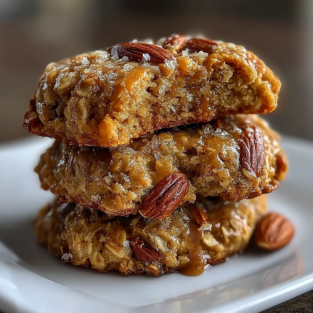 Sugar Free Oatmeal Cookies with Almond Flour