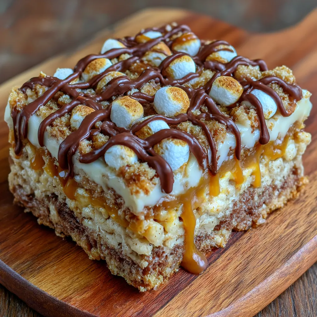 Biscoff Rice Krispie Treats
