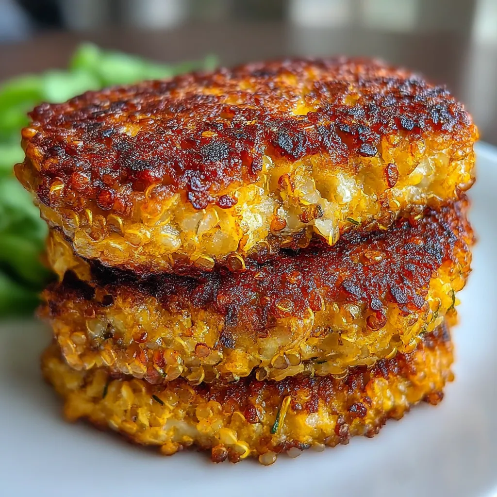 Crunchy Quinoa Veggie Patties