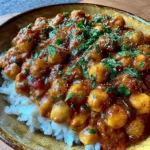 Indian Butter Chickpeas
