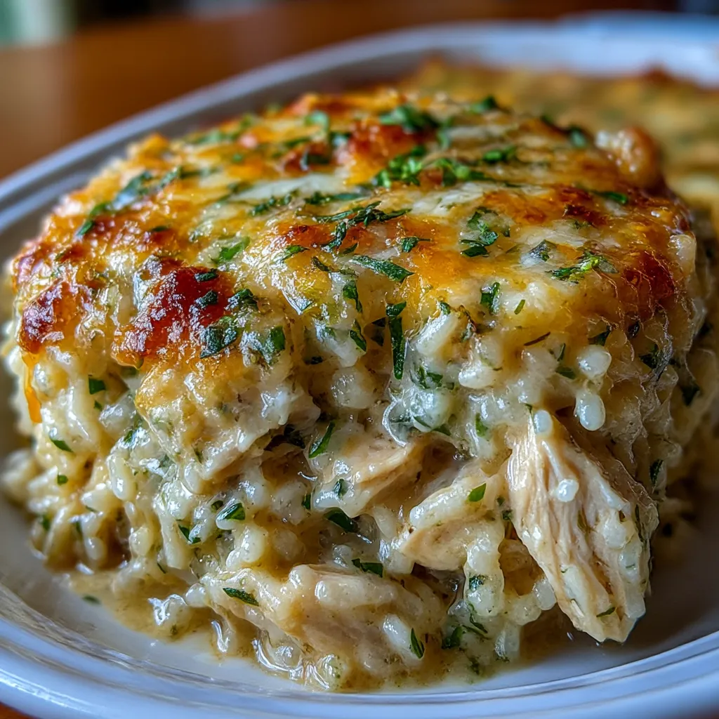 Angel Chicken and Rice Casserole