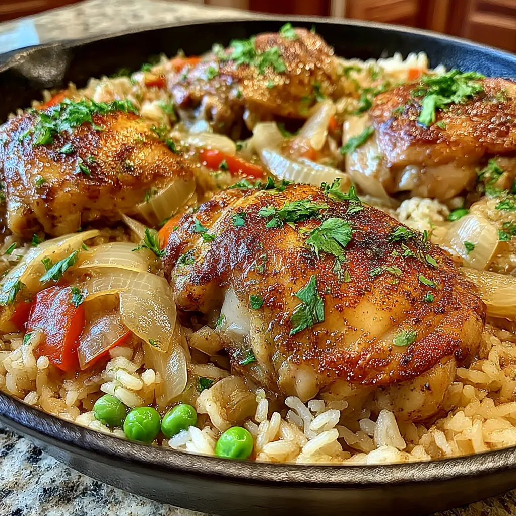 Caribbean Chicken and Rice