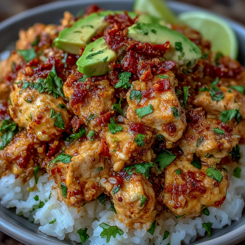 Coconut Chicken Rice Bowl