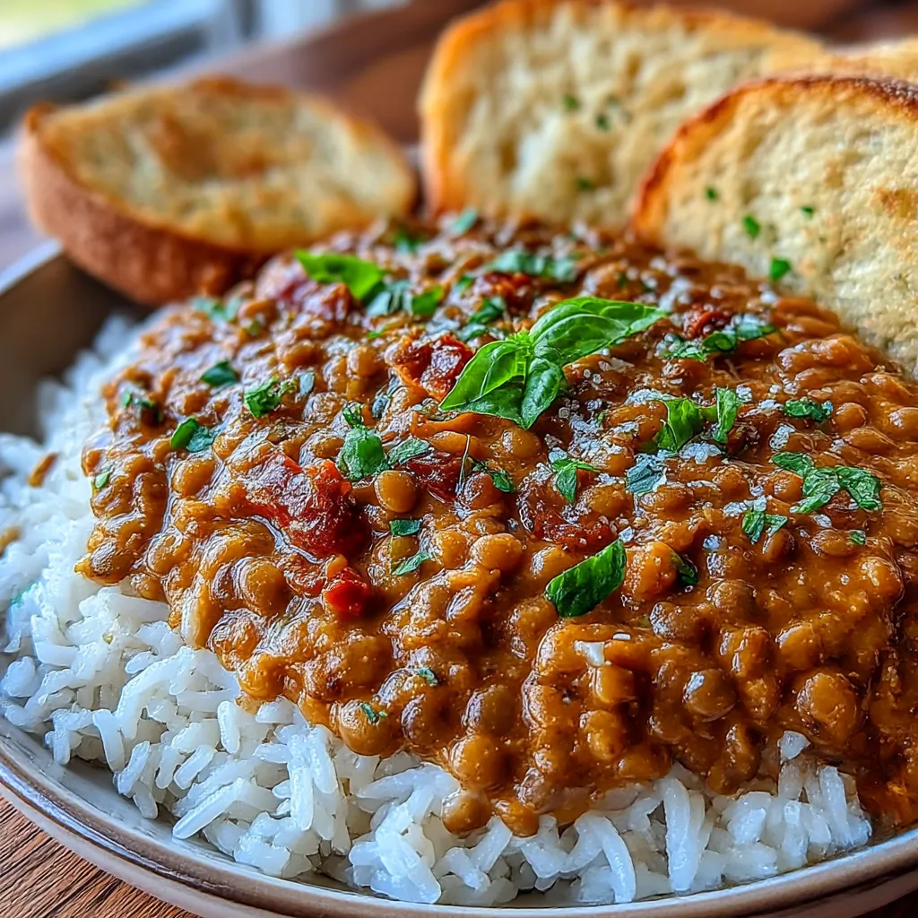 Creamy Marry Me Lentils