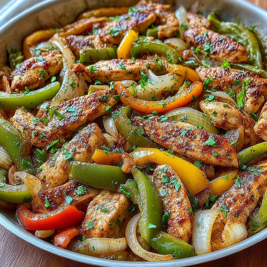 Flavorful Cajun Chicken with Sweet Bell Peppers