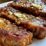 Garlic Butter Pan Seared Beef Chops