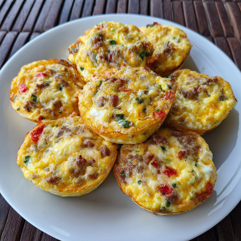 High Protein Egg White Bites