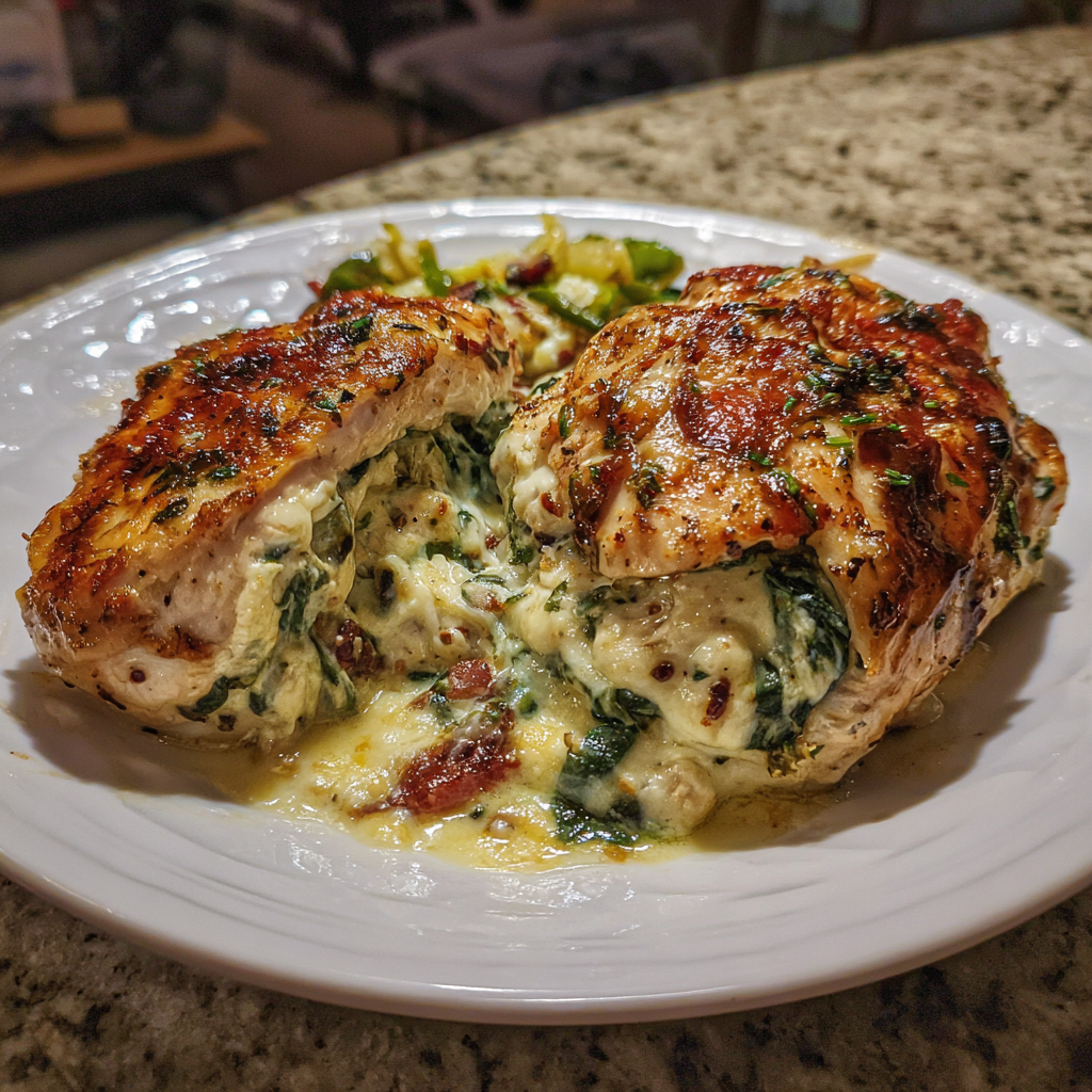 Ruth’s Chris Stuffed Chicken Copycat