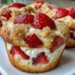 Strawberry Cream Cheese Muffins