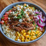 Street Corn Beef Bowl