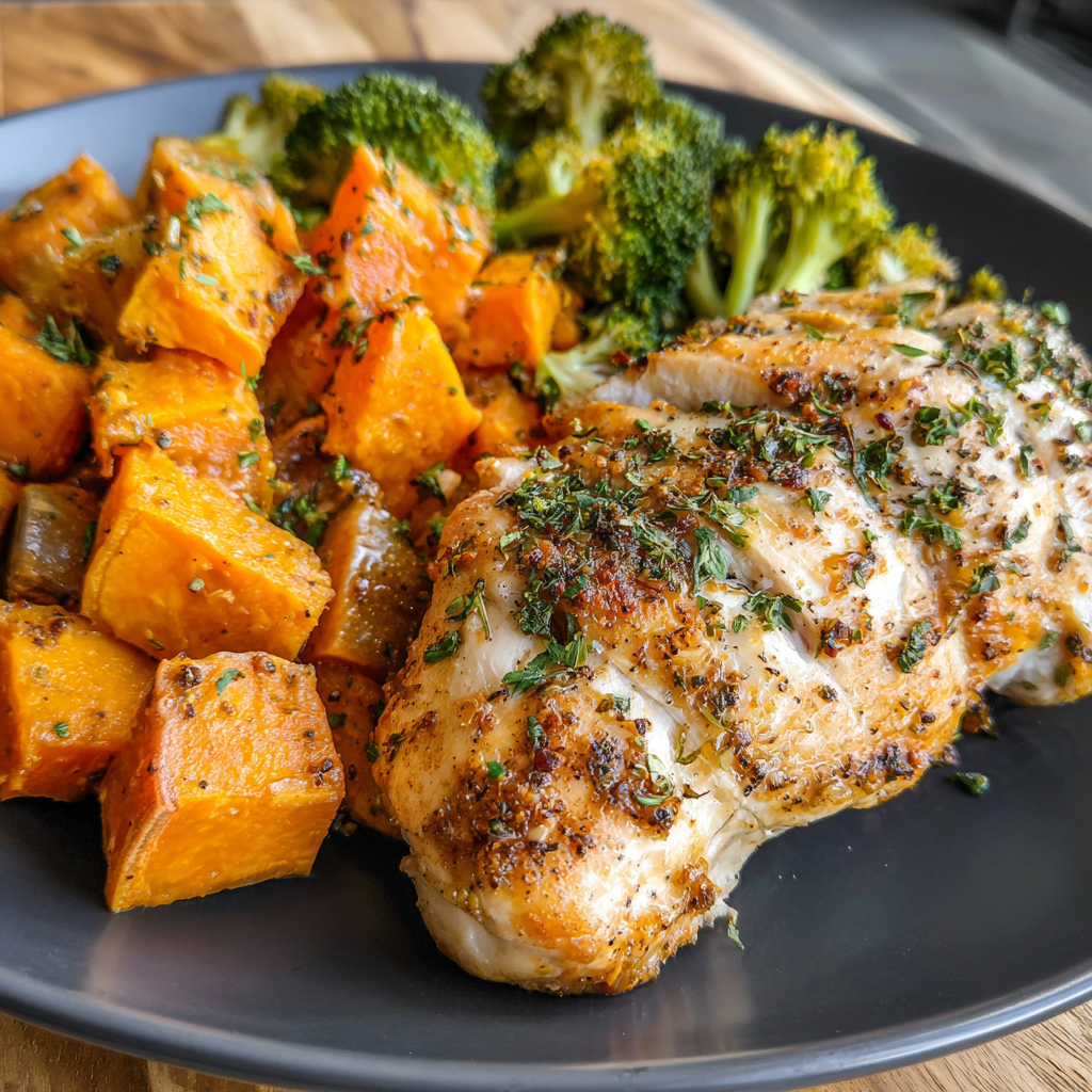 chicken and sweet potato meal prep