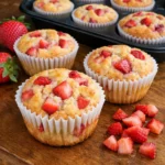 Strawberry Protein Muffins