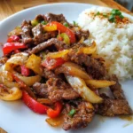 Chinese Pepper Steak with Onions