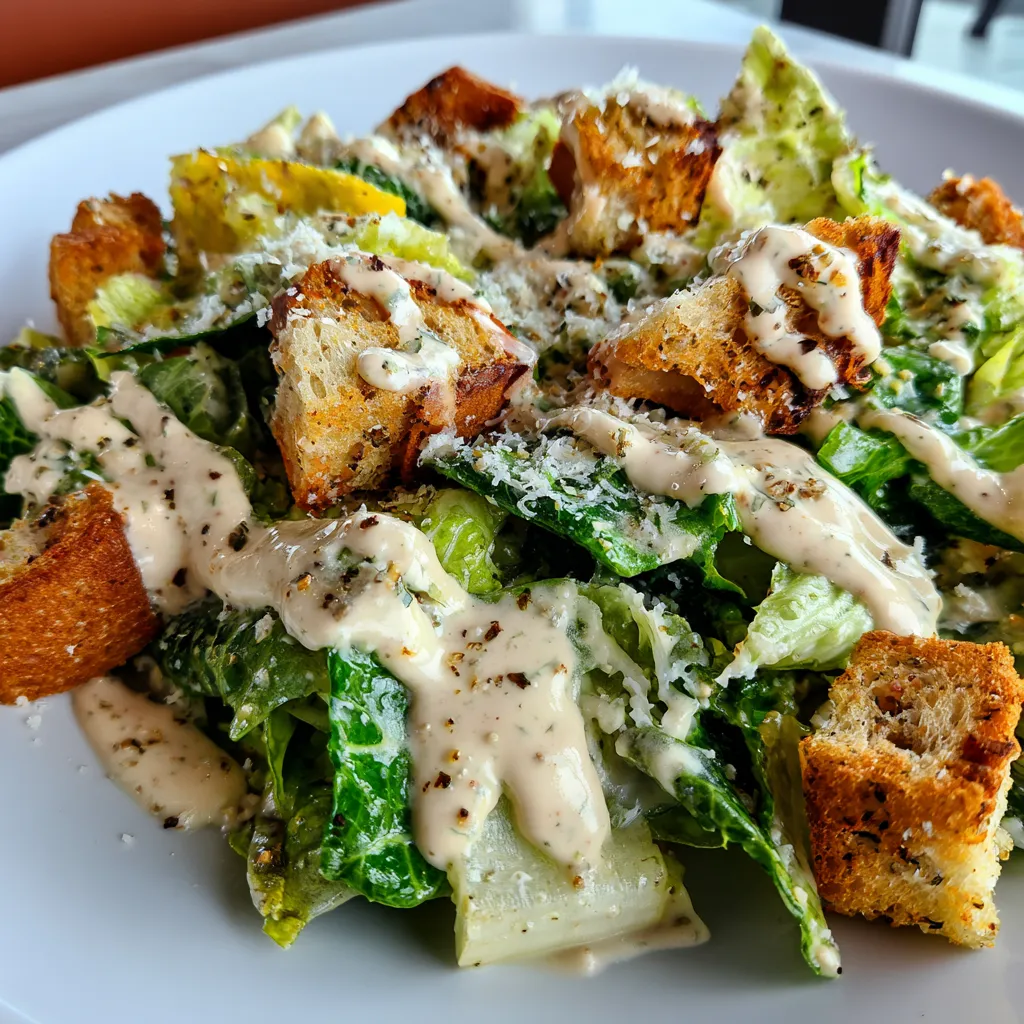 Healthy Caesar Salad Dressing