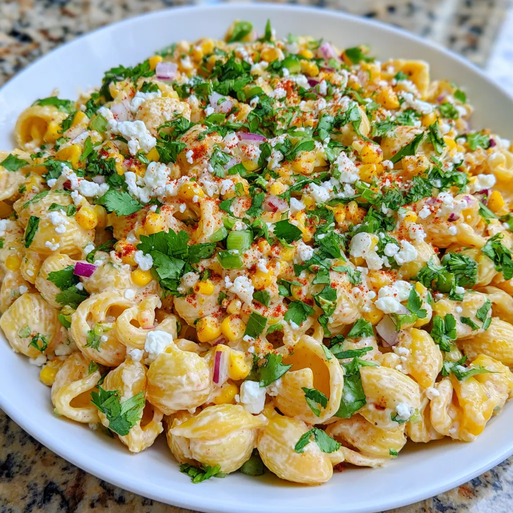 Mexican Street Corn Pasta Salad