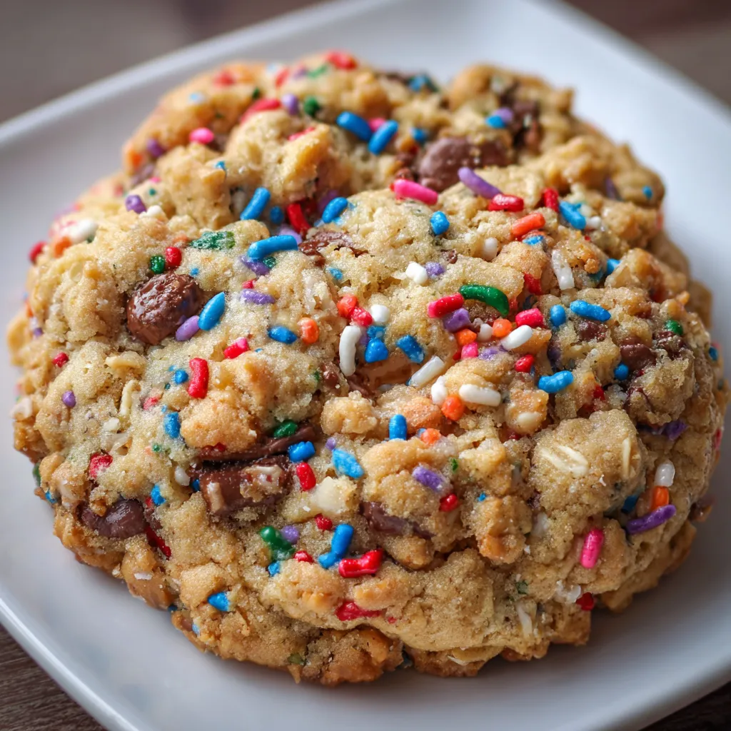 4th of July Monster Cookies