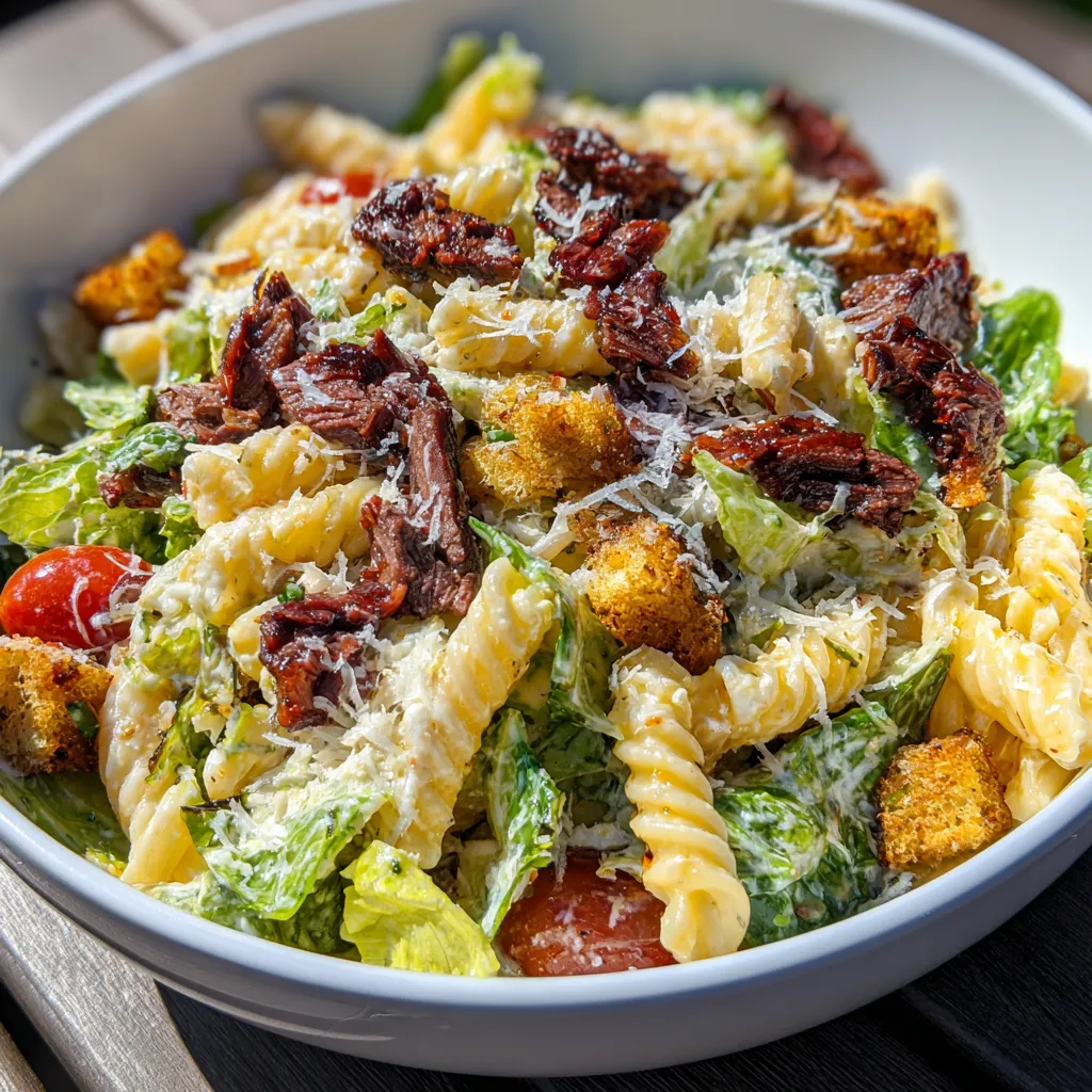 Pasta Caesar Salad