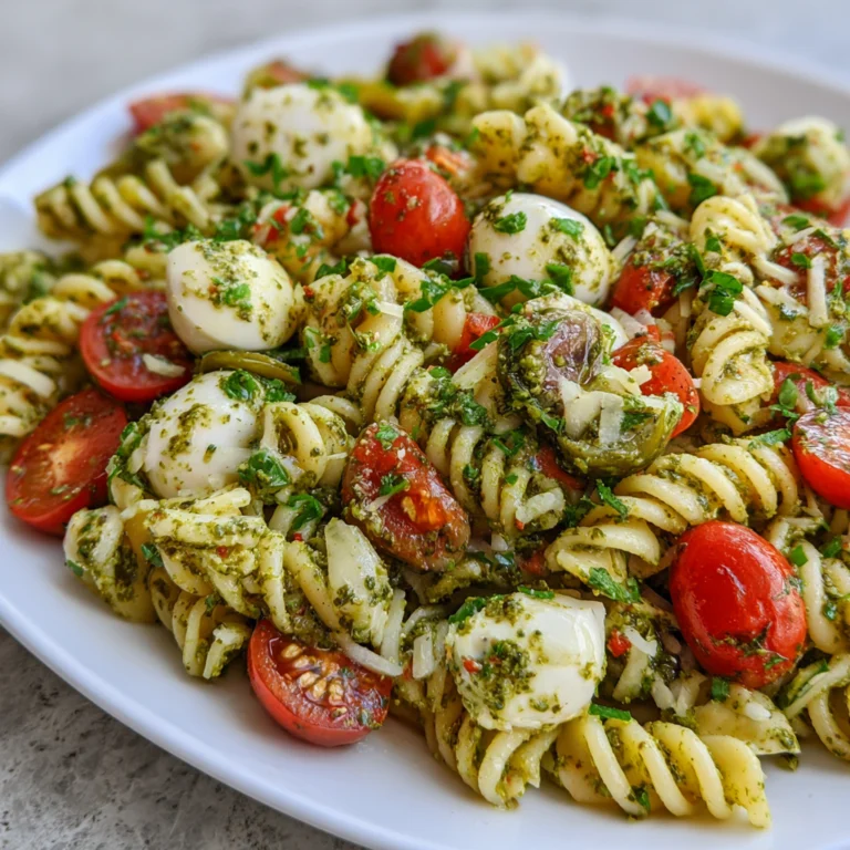 Pesto Pasta Salad 1