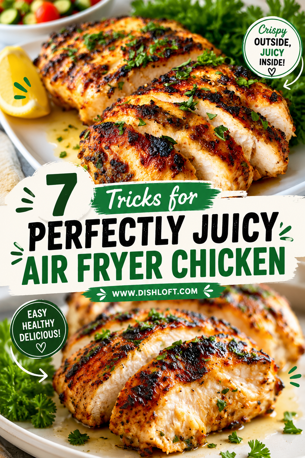 Air Fryer Grilled Chicken