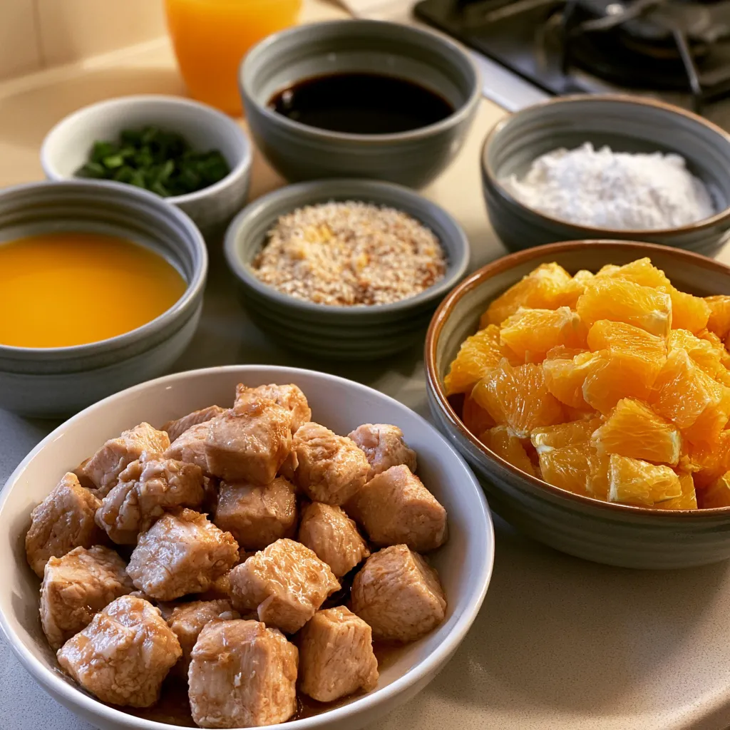 Air Fryer Orange Chicken