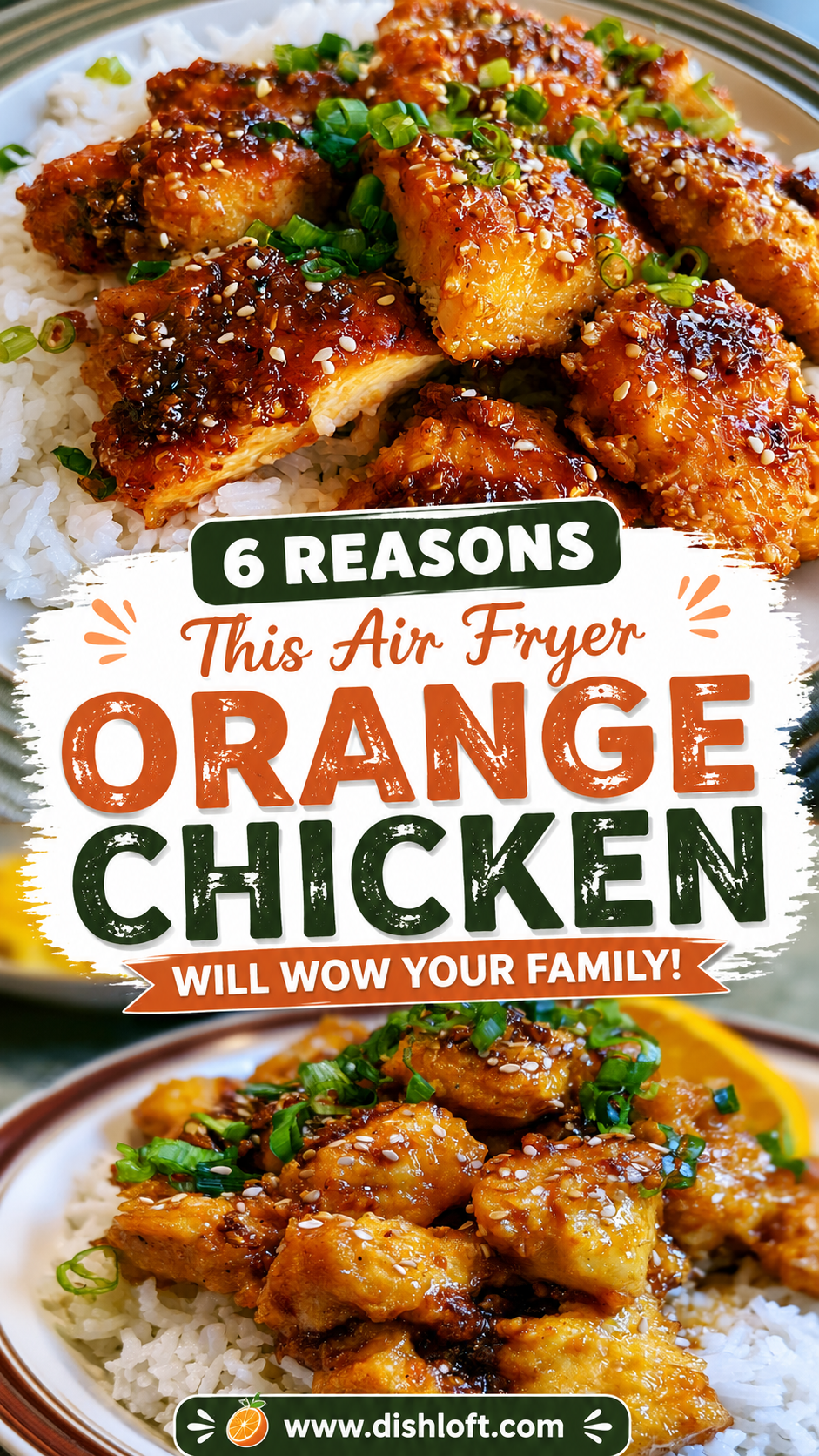 Air Fryer Orange Chicken