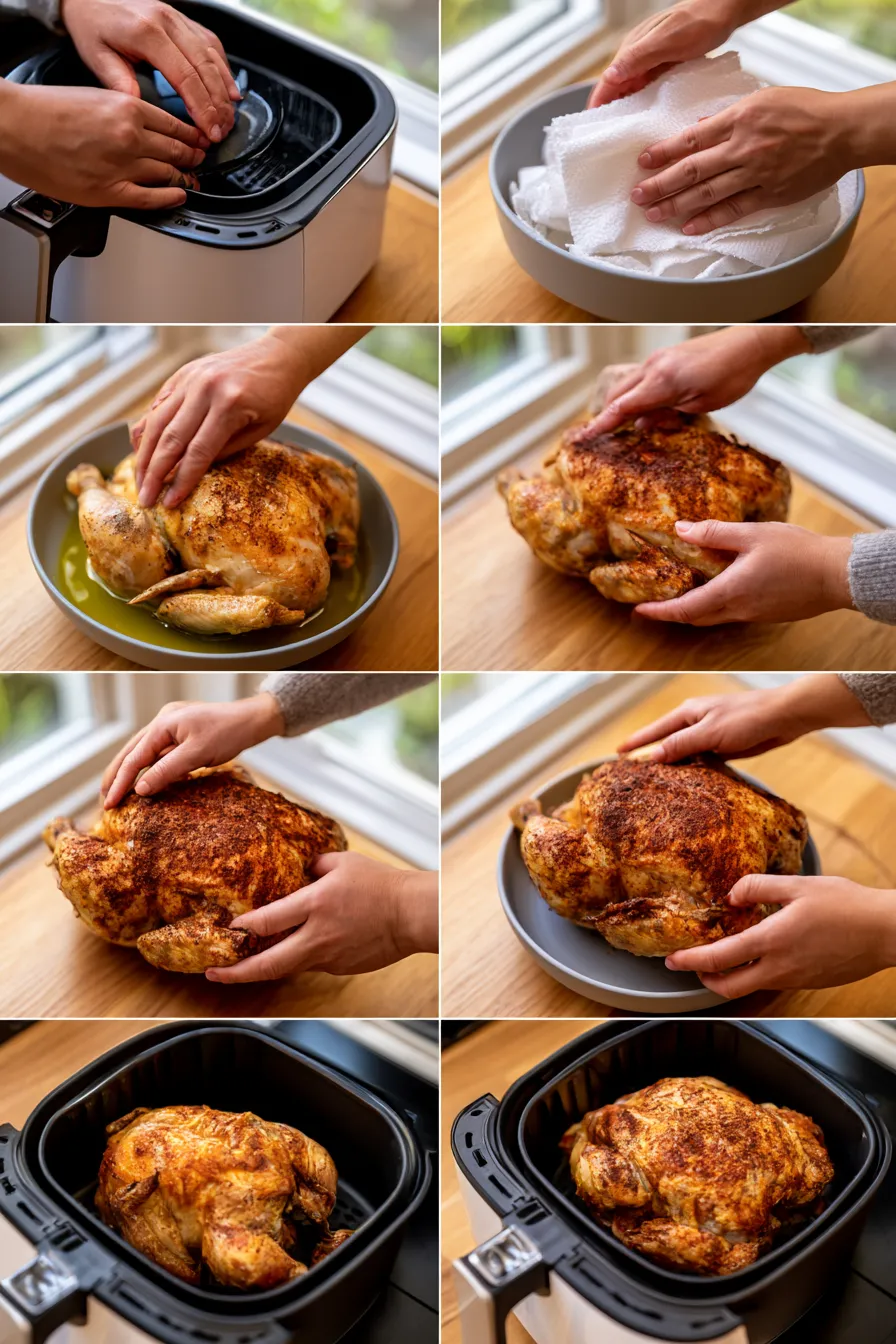 Air Fryer Whole Roasted