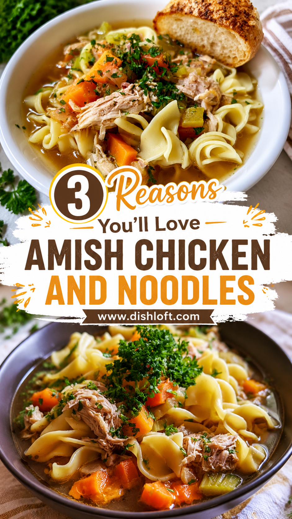 Amish Chicken and Noodles