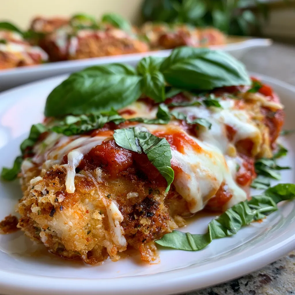 Baked Chicken Parmesan