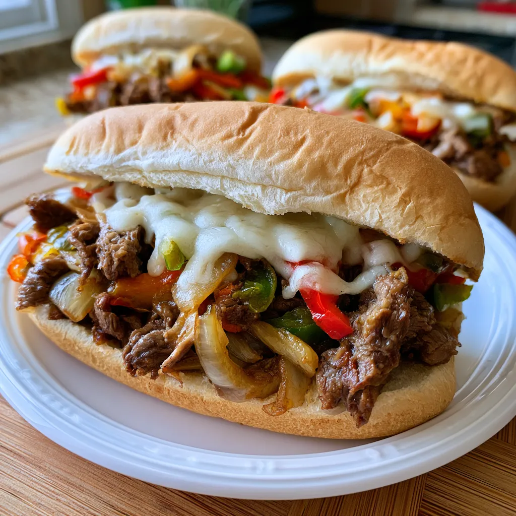 Beef Philly Cheese Steaks