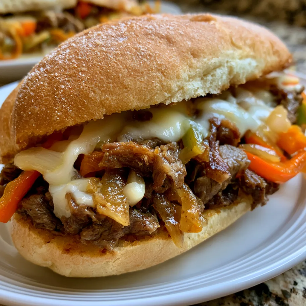 Beef Philly Cheese Steaks