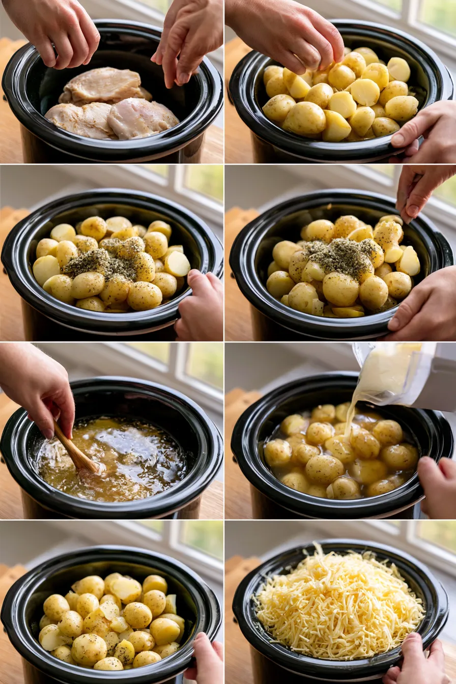 Cheesy Ranch Chicken & Potatoes