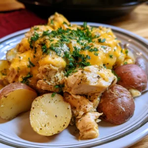 Cheesy Ranch Chicken & Potatoes