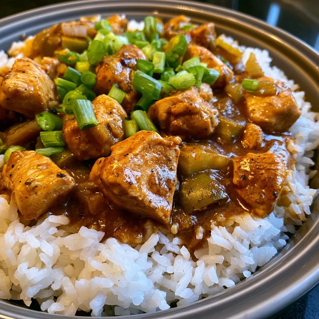 Chicken Étouffée Variations
