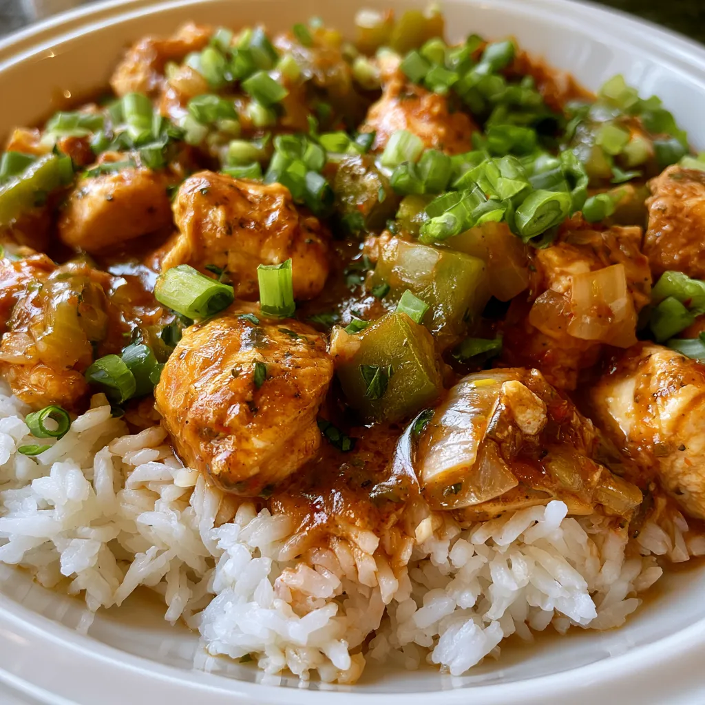Chicken Étouffée Variations