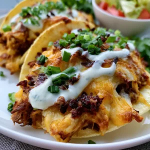 Chicken Smoked Beef Ranch Tacos