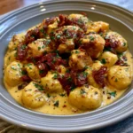 Chicken and Gnocchi in Butternut Squash Sauce